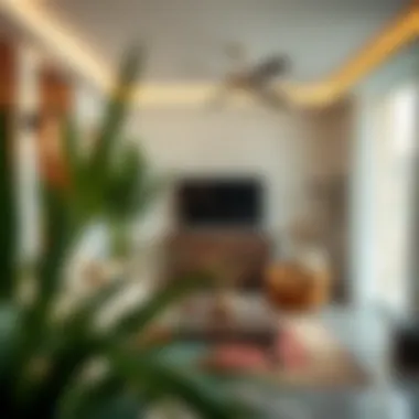 Cozy Airbnb Rental in Bur Dubai A cozy Airbnb rental in Bur Dubai highlighting interior design
