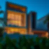 Exterior view of Olivia Residence showcasing modern architecture