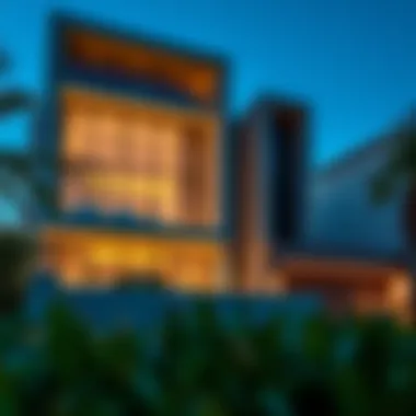 Exterior view of Olivia Residence showcasing modern architecture