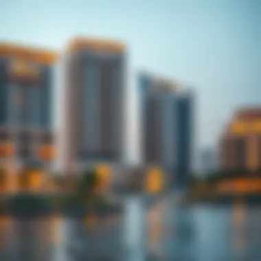 Architectural Marvels of Bluewaters Bay Elegant architectural design of residential buildings