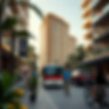 Vibrant community atmosphere surrounding Standpoint Residences
