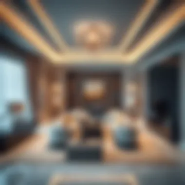 Sophisticated Interior of a Luxury Residence Interior design of a sophisticated single residence