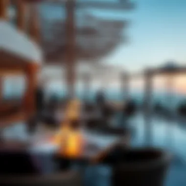 Waterfront Dining Experience Luxurious waterfront dining at The Pointe