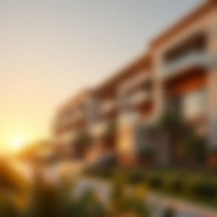 Luxurious architectural designs featuring properties on Jumeirah Bay Island