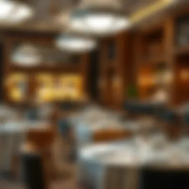 Dining area in Mercury Hotel Dubai highlighting diverse culinary offerings