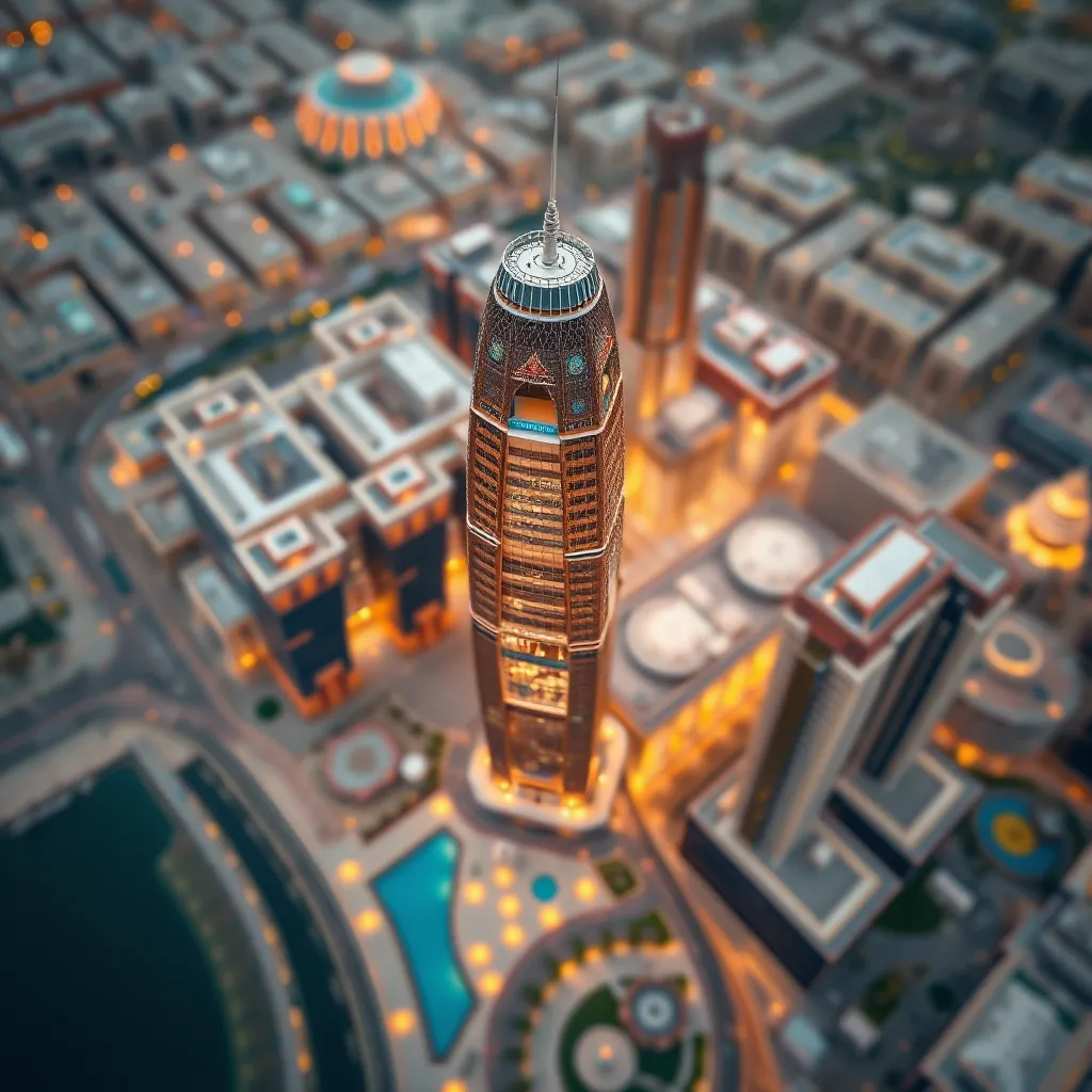 Strategic Insights on Al Manara Tower's Location